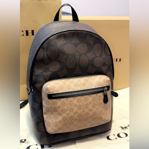 SOLD‼️ Coach West Backpack Mens...Retail $545 - Picture 1 of 11